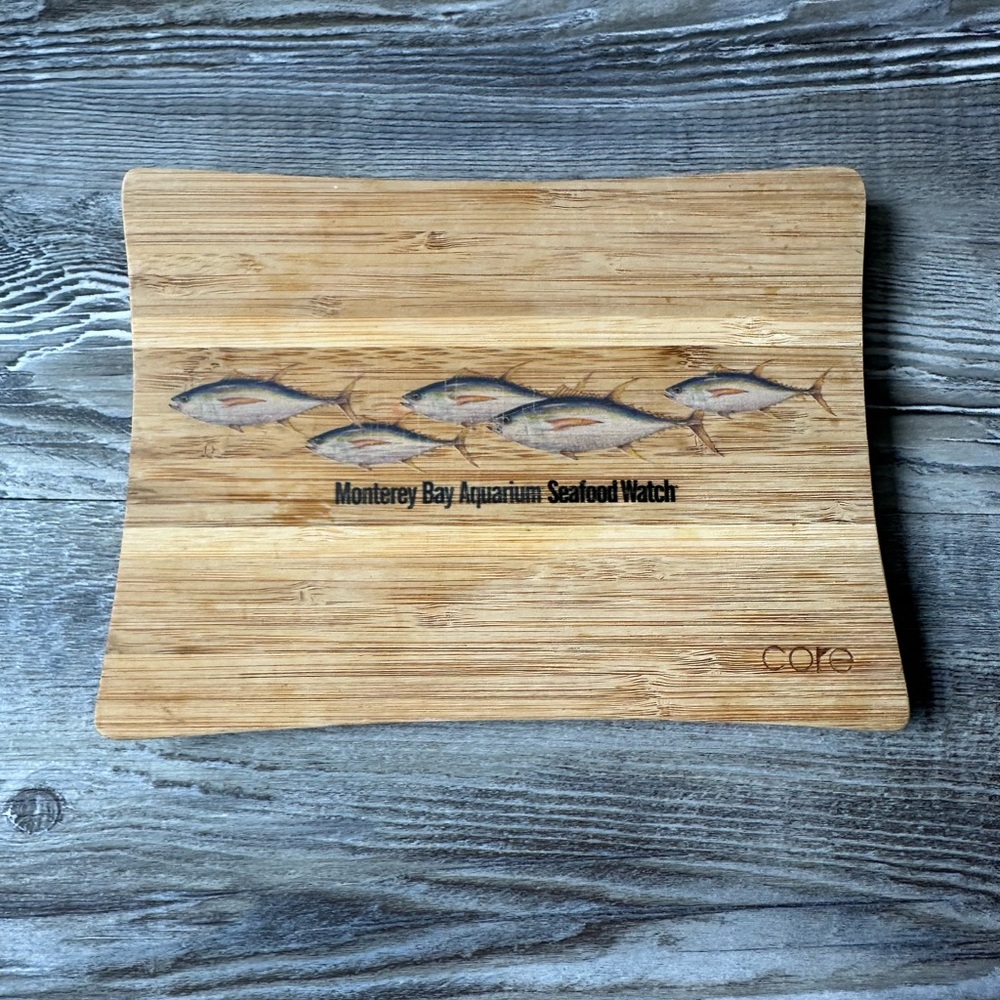 Coro Cutting Board with Fish Design/ Monterey Bay aquarium